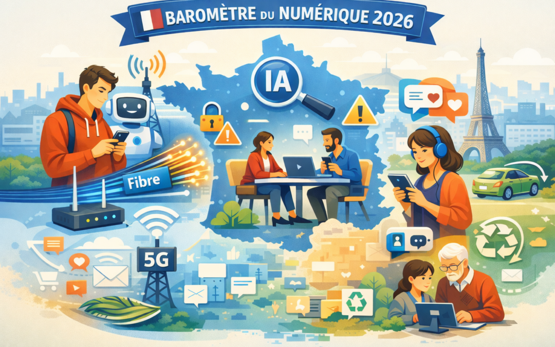 Baromètre du numérique 2026 : L&rsquo;usage des IA par les français